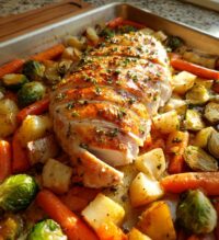 sheet pan thanksgiving dinner