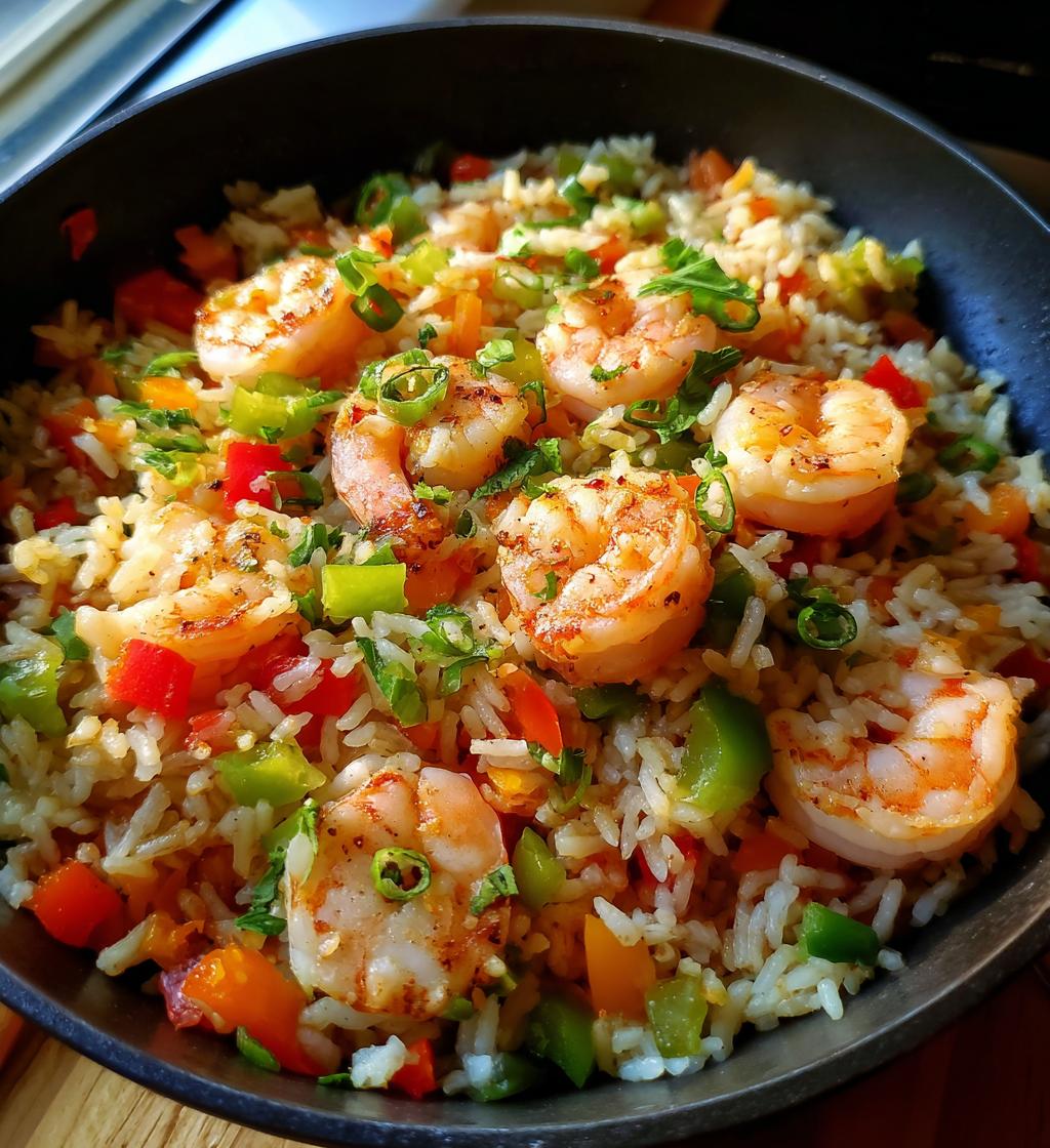 shrimp dirty rice - detail 1