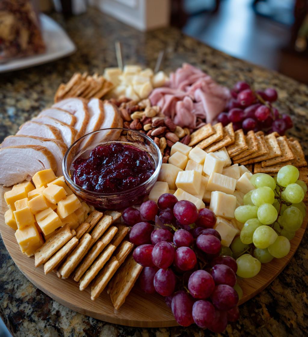 simple thanksgiving charcuterie board