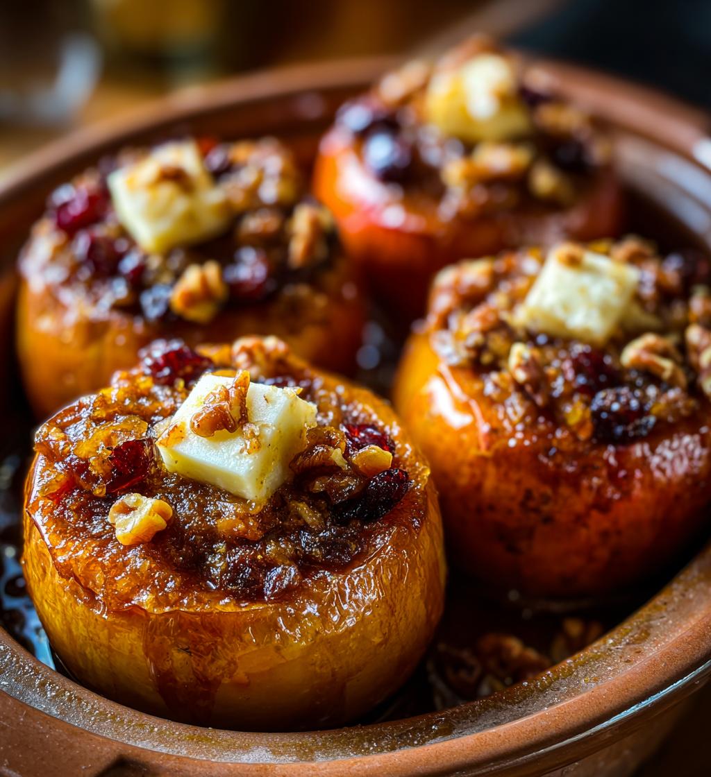 slow cooker bloomin baked apples