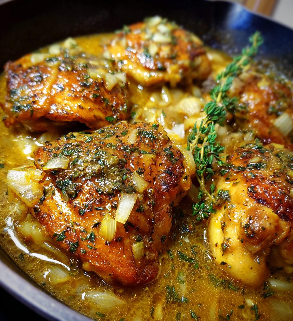 smothered chicken - detail 1