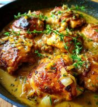 smothered chicken
