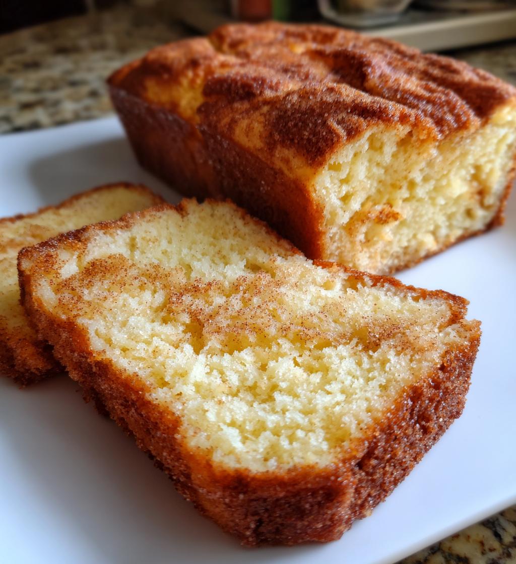 snickerdoodle bread is pure heaven