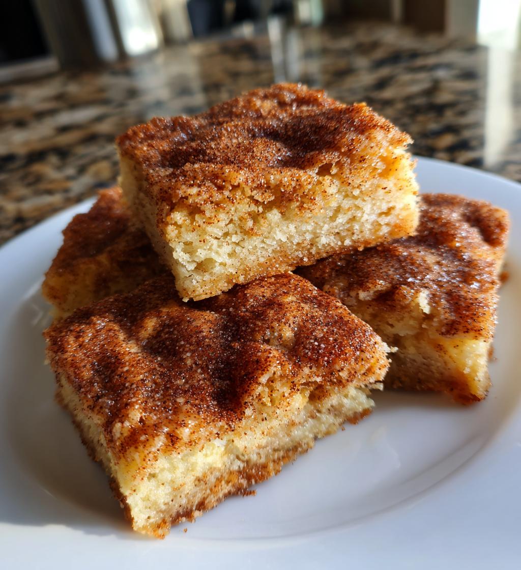 snickerdoodle cookie bars