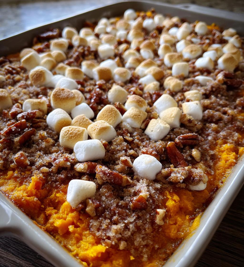 southern sweet potato casserole