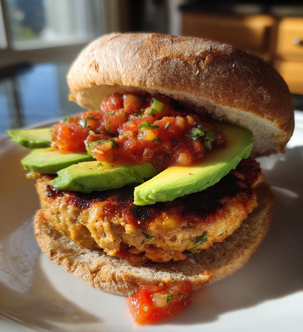 spicy southwest turkey burgers