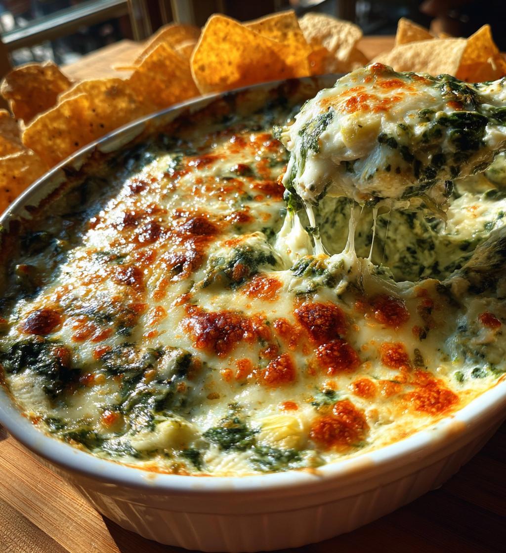spinach artichoke dip