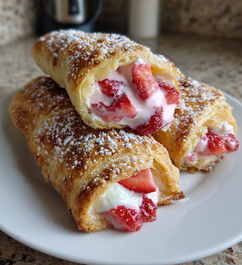 strawberry cream cheese rolls 2