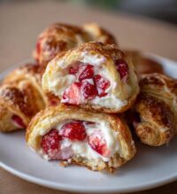 strawberry cream cheese rolls