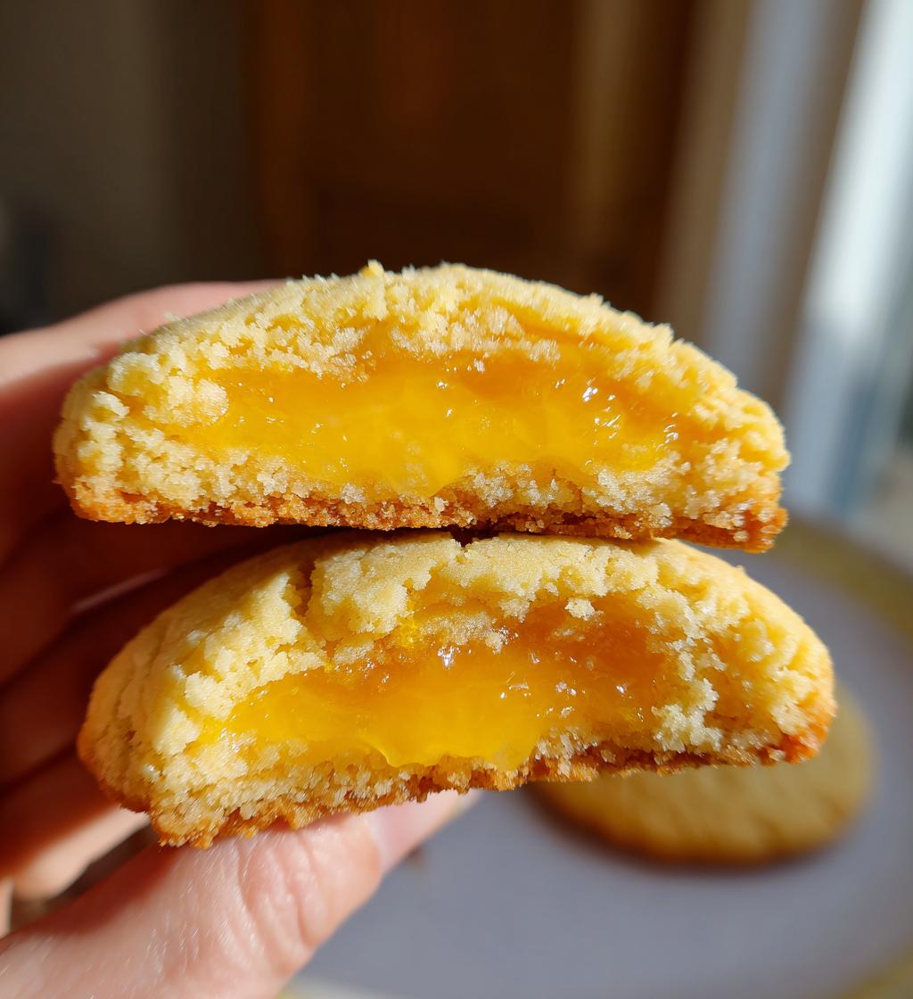 stuffed lemon cookies