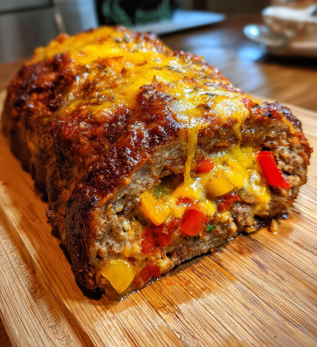 stuffed meatloaf roll