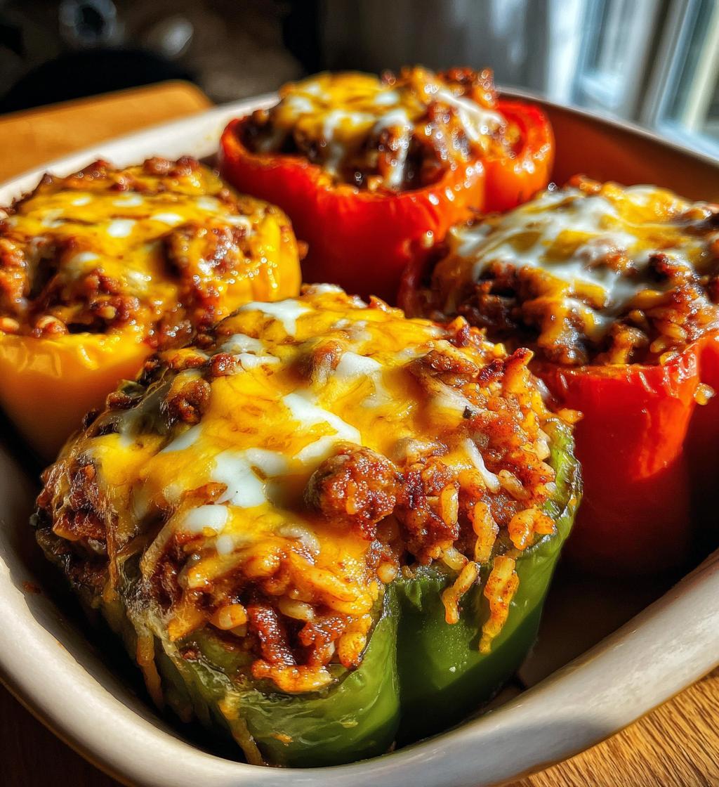 stuffed peppers - detail 1