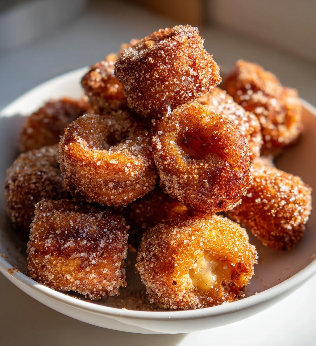 sweet and salty churro bites