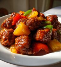 sweet and sour meatballs