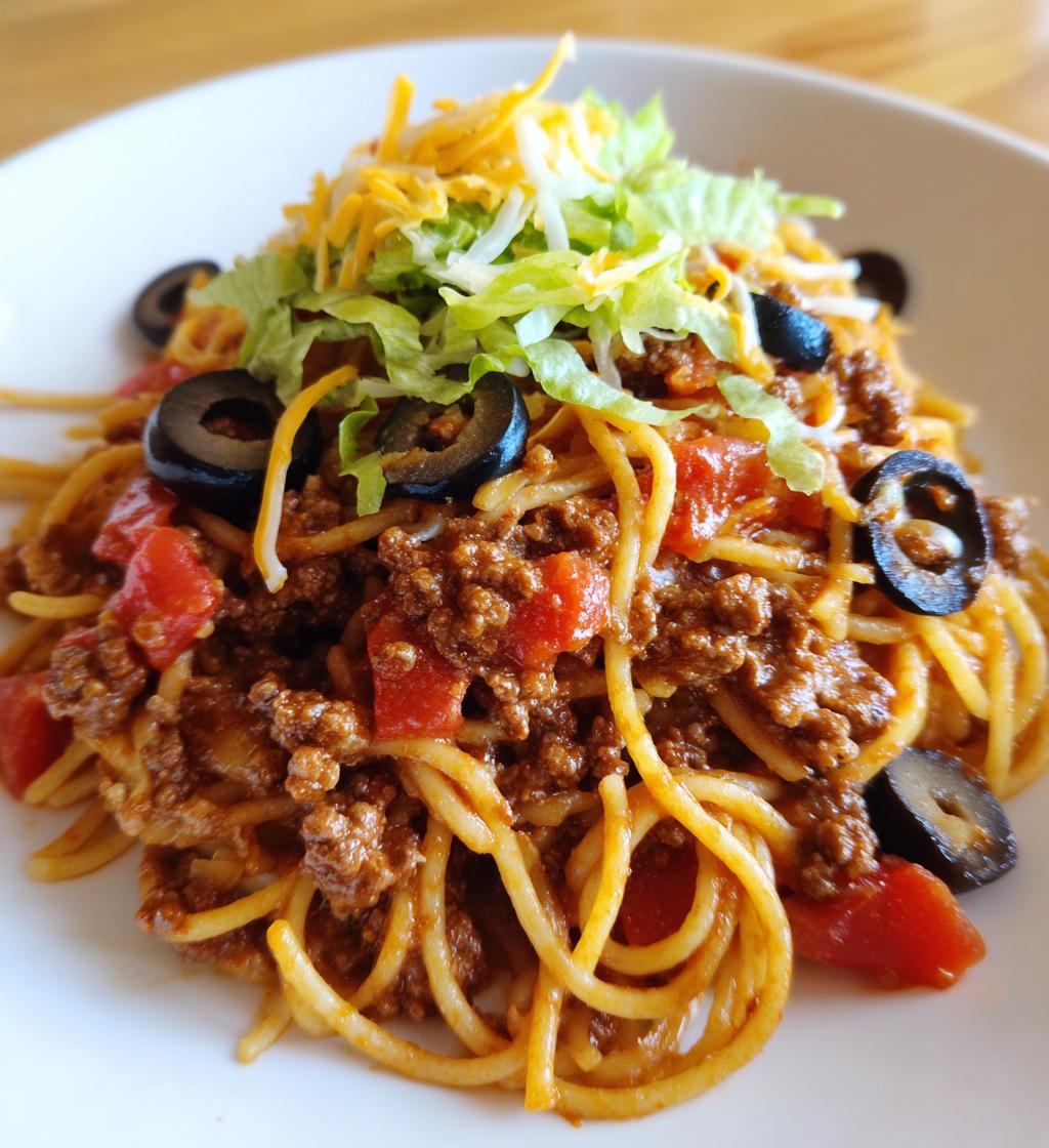 taco spaghetti - detail 1