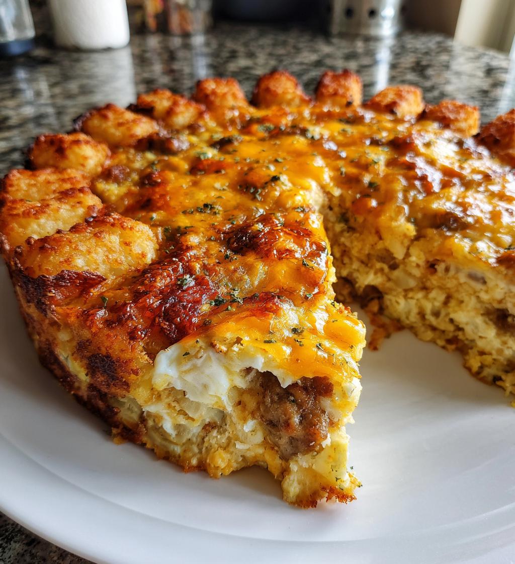 tater tot breakfast casserole