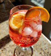 thanksgiving aperol spritz