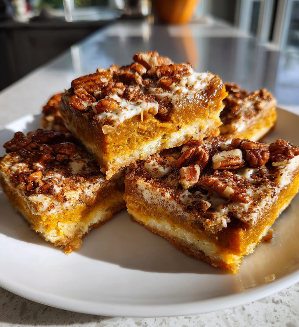 thanksgiving bars dessert