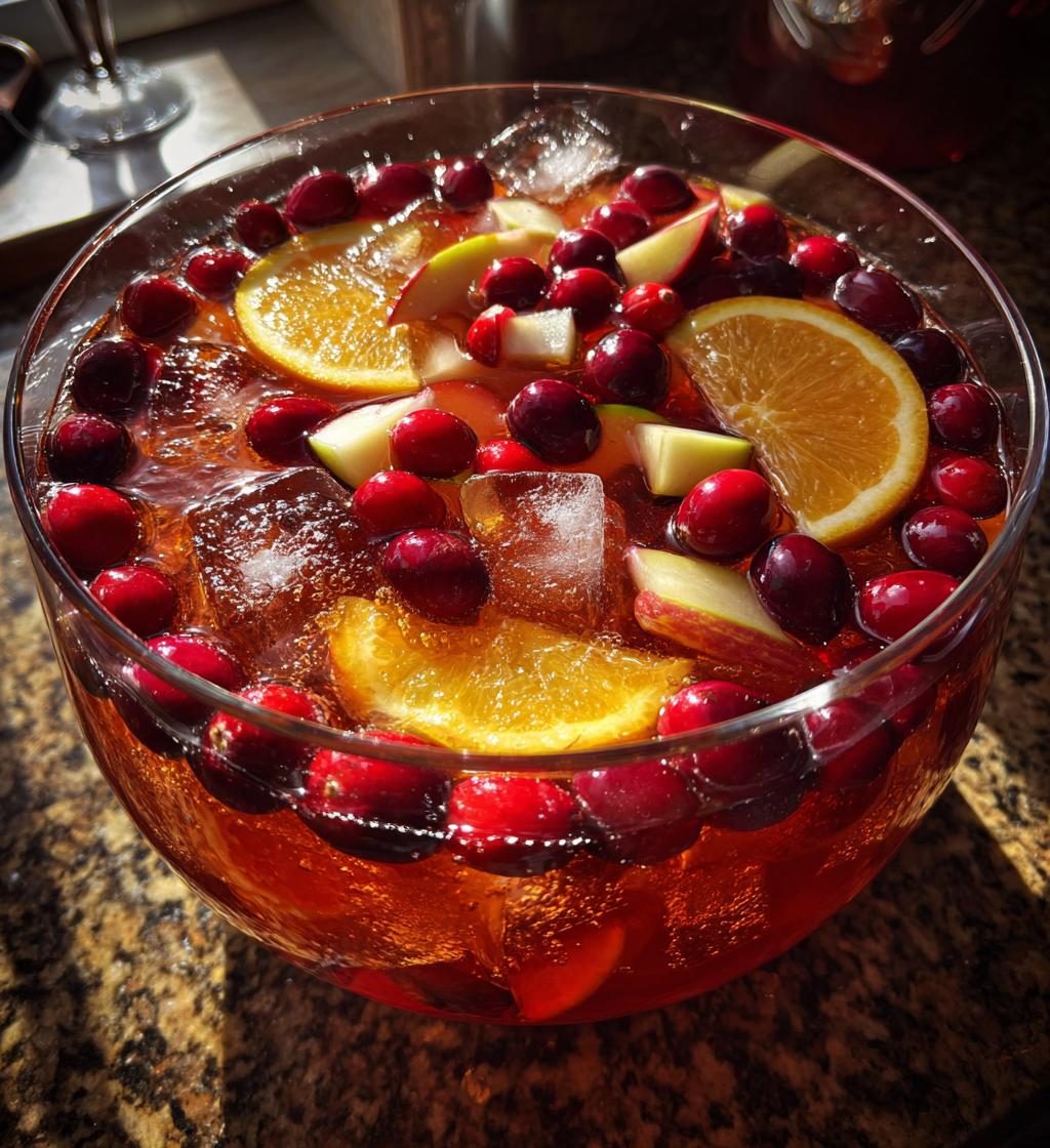 thanksgiving big batch cocktails