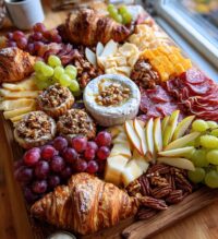 thanksgiving breakfast charcuterie board
