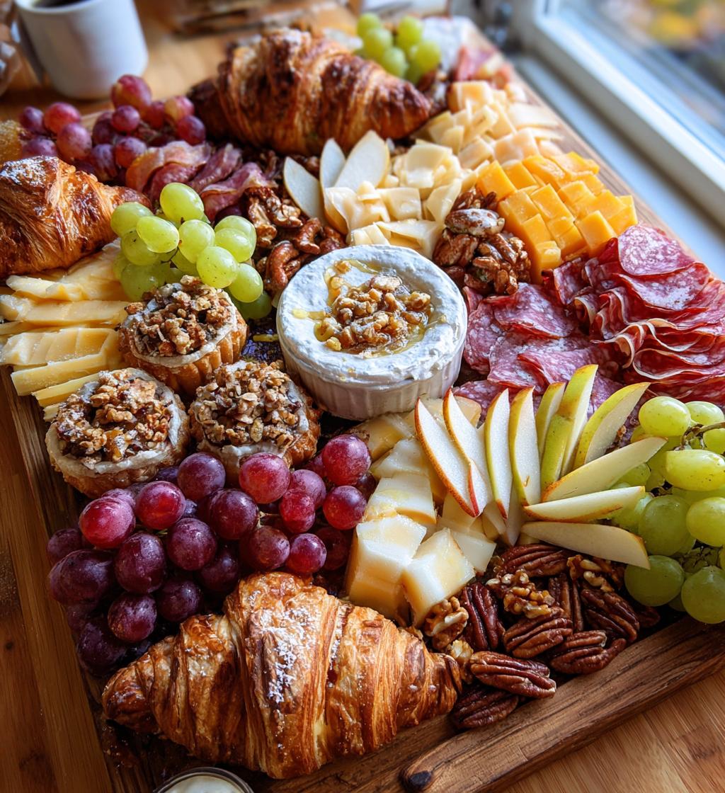 thanksgiving breakfast charcuterie board