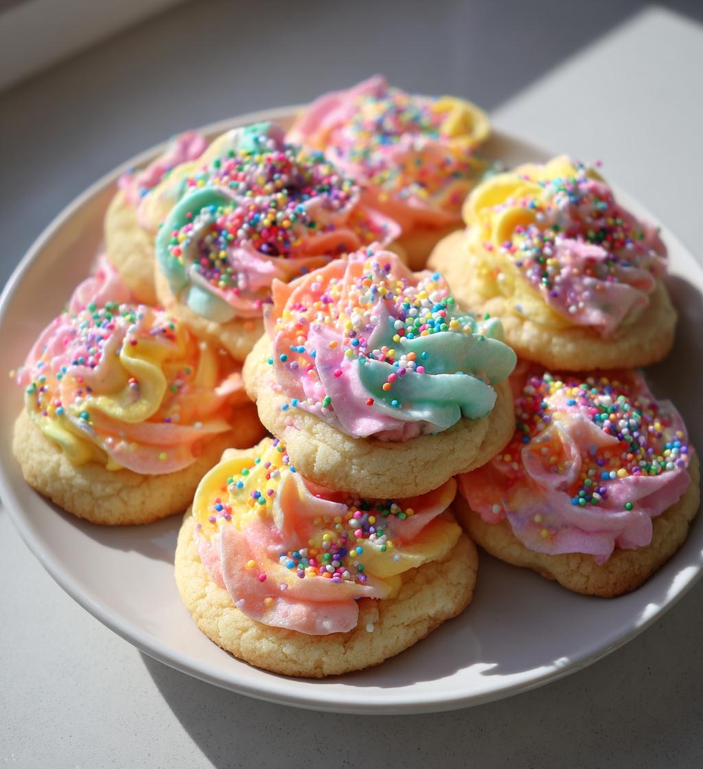 thanksgiving buttercream cookies