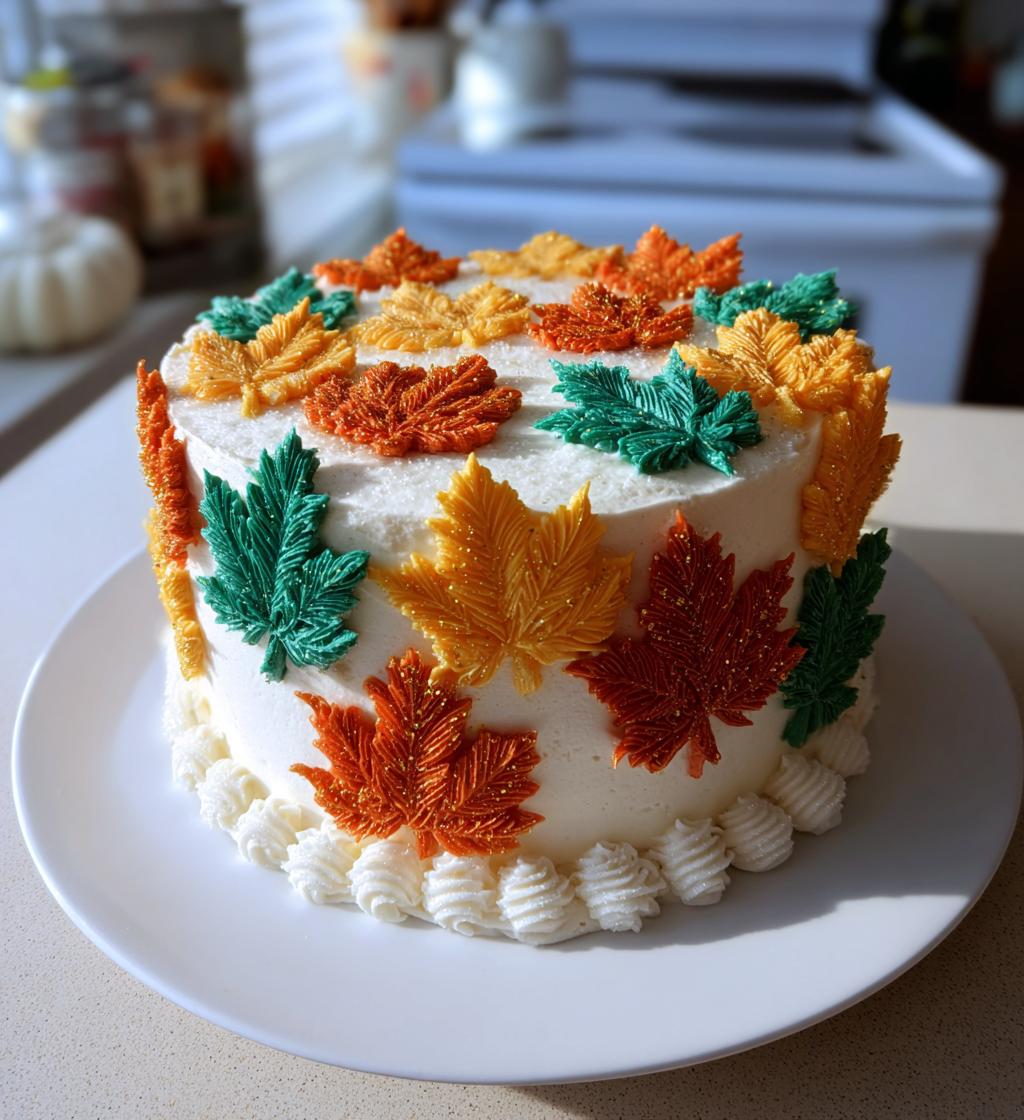 thanksgiving cake ideas decorating easy