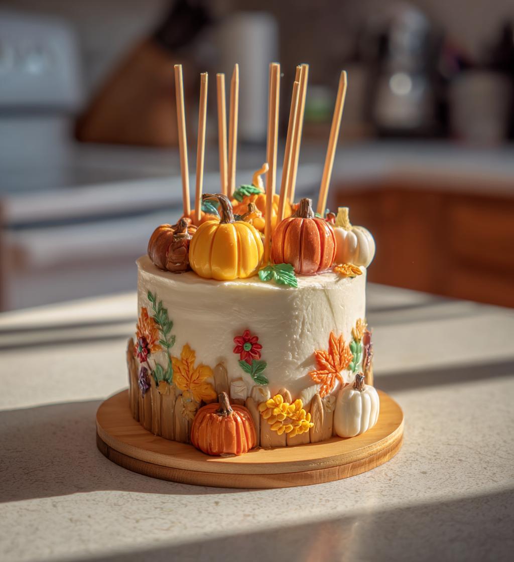 thanksgiving cake topper