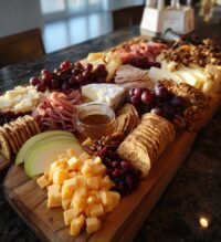 thanksgiving charcuterie board turkey