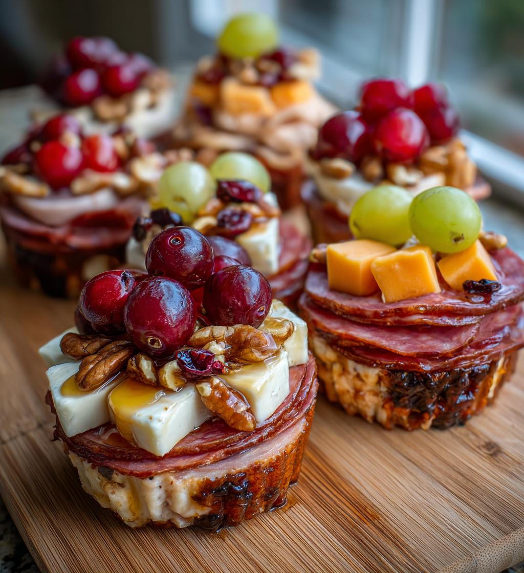 thanksgiving charcuterie cups
