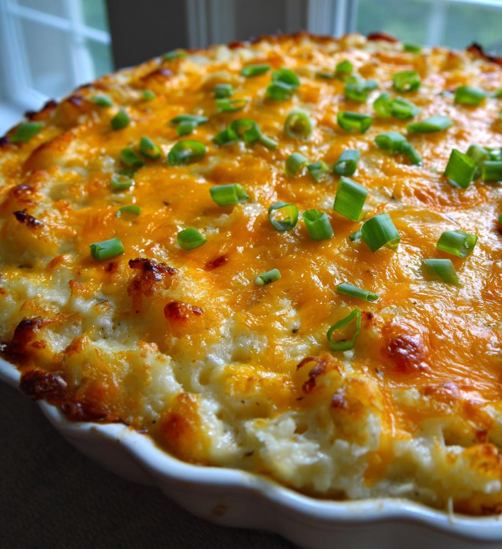 thanksgiving cheesy potatoes