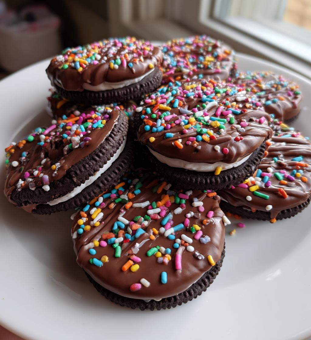 thanksgiving chocolate covered oreos