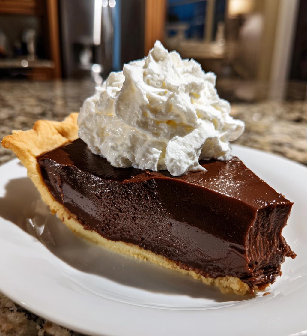 thanksgiving chocolate pie