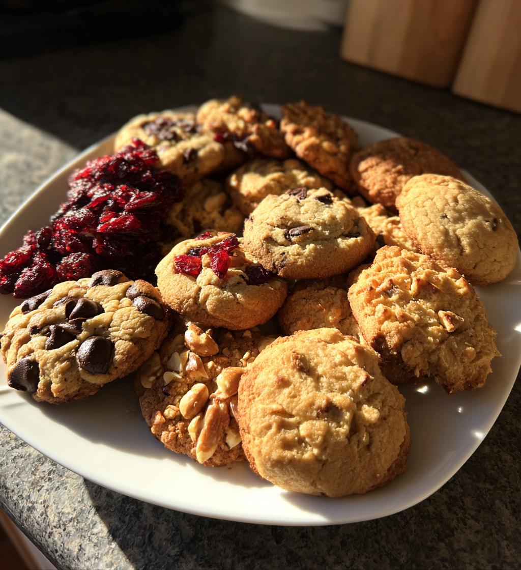 thanksgiving cookie platter