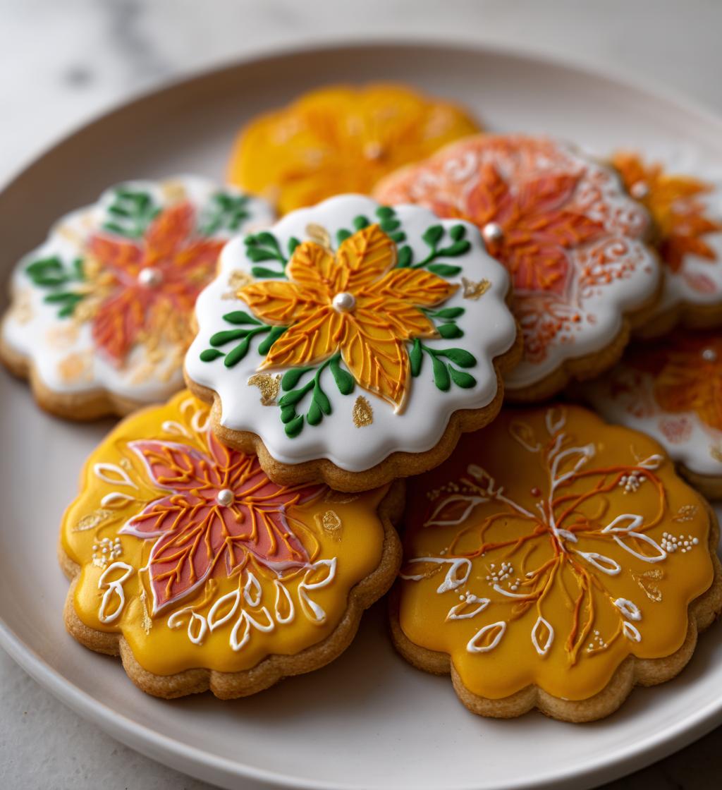 thanksgiving cookies royal icing
