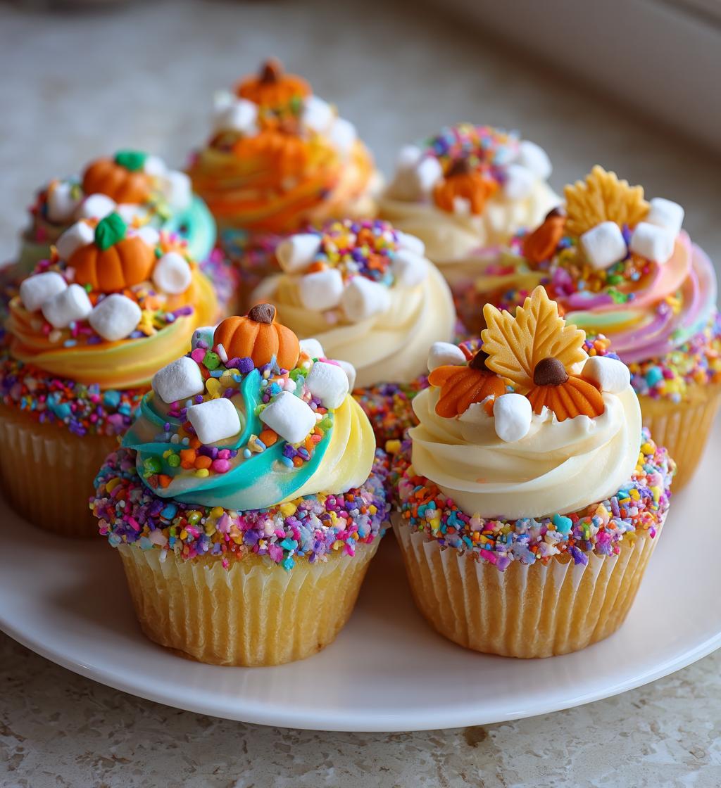 thanksgiving cupcake decorating ideas