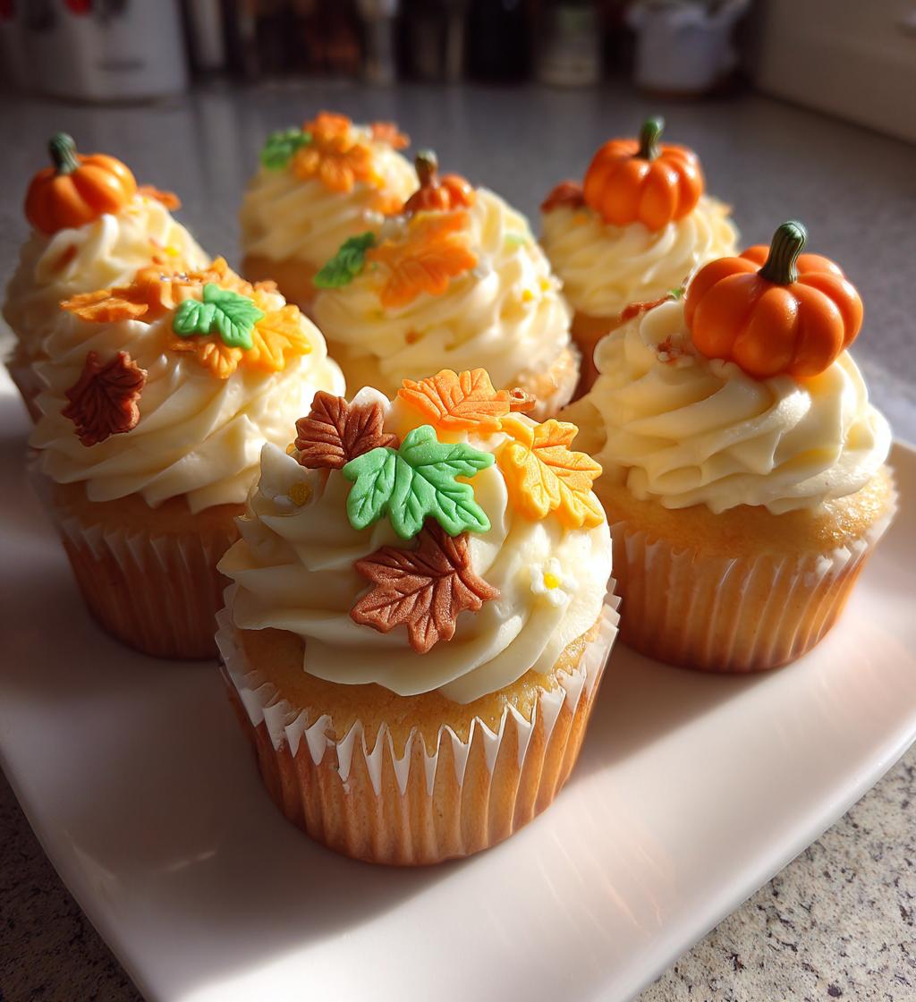 thanksgiving cupcakes decoration