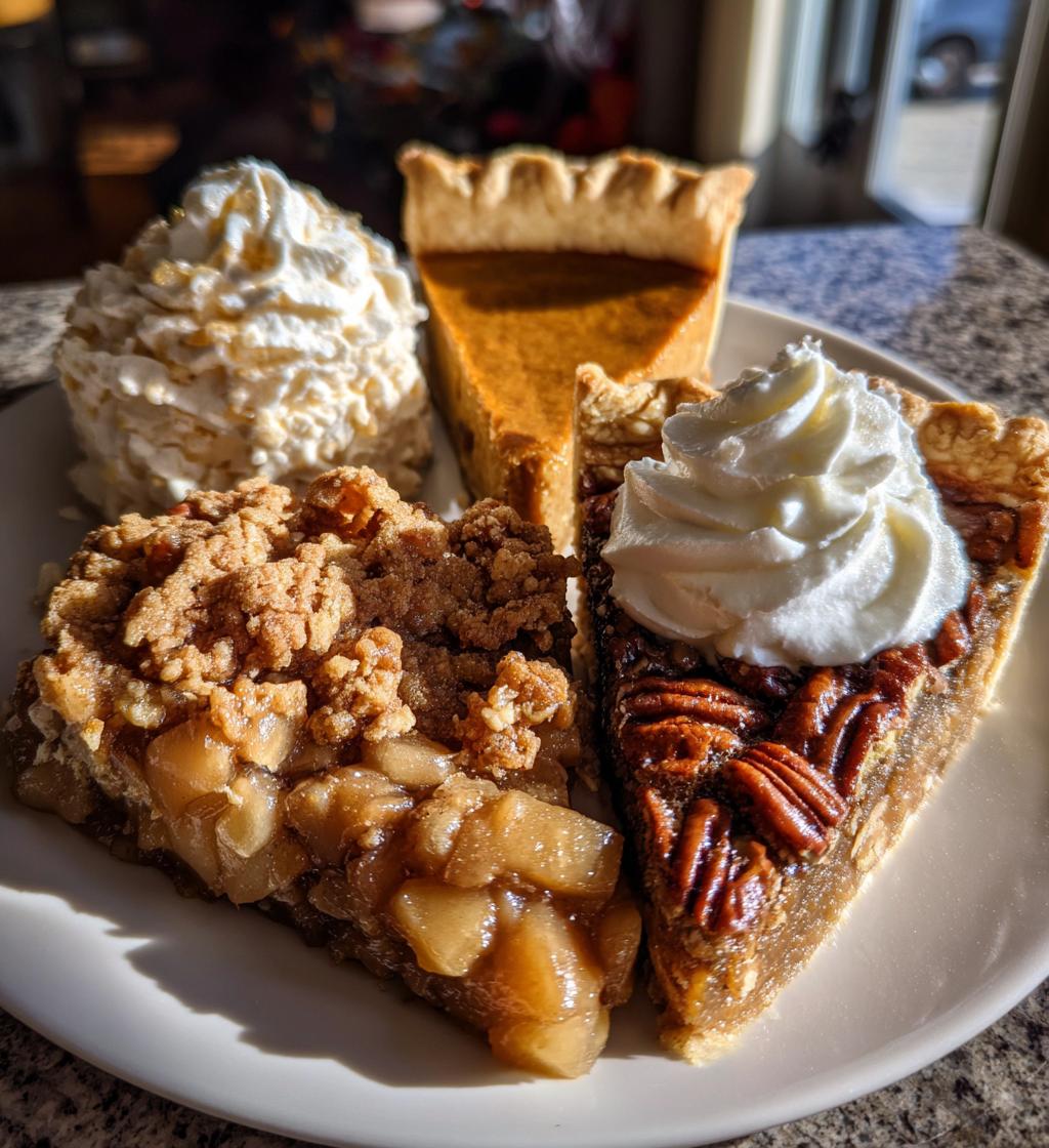 thanksgiving dessert tray