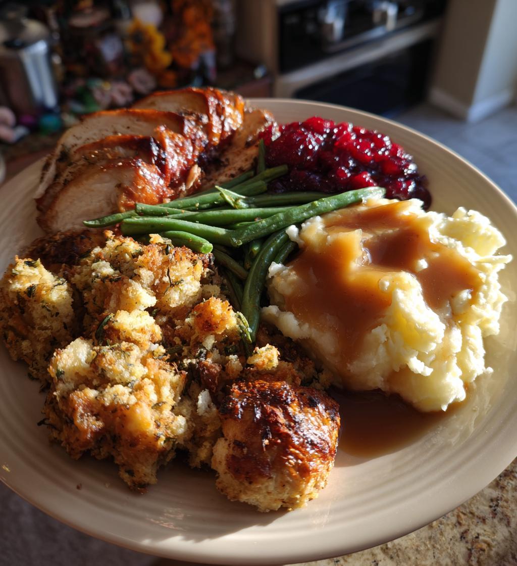 thanksgiving dinner food