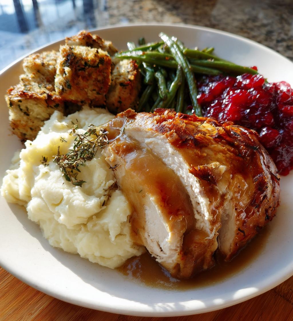 thanksgiving dinner list food