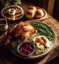thanksgiving dinner menu list