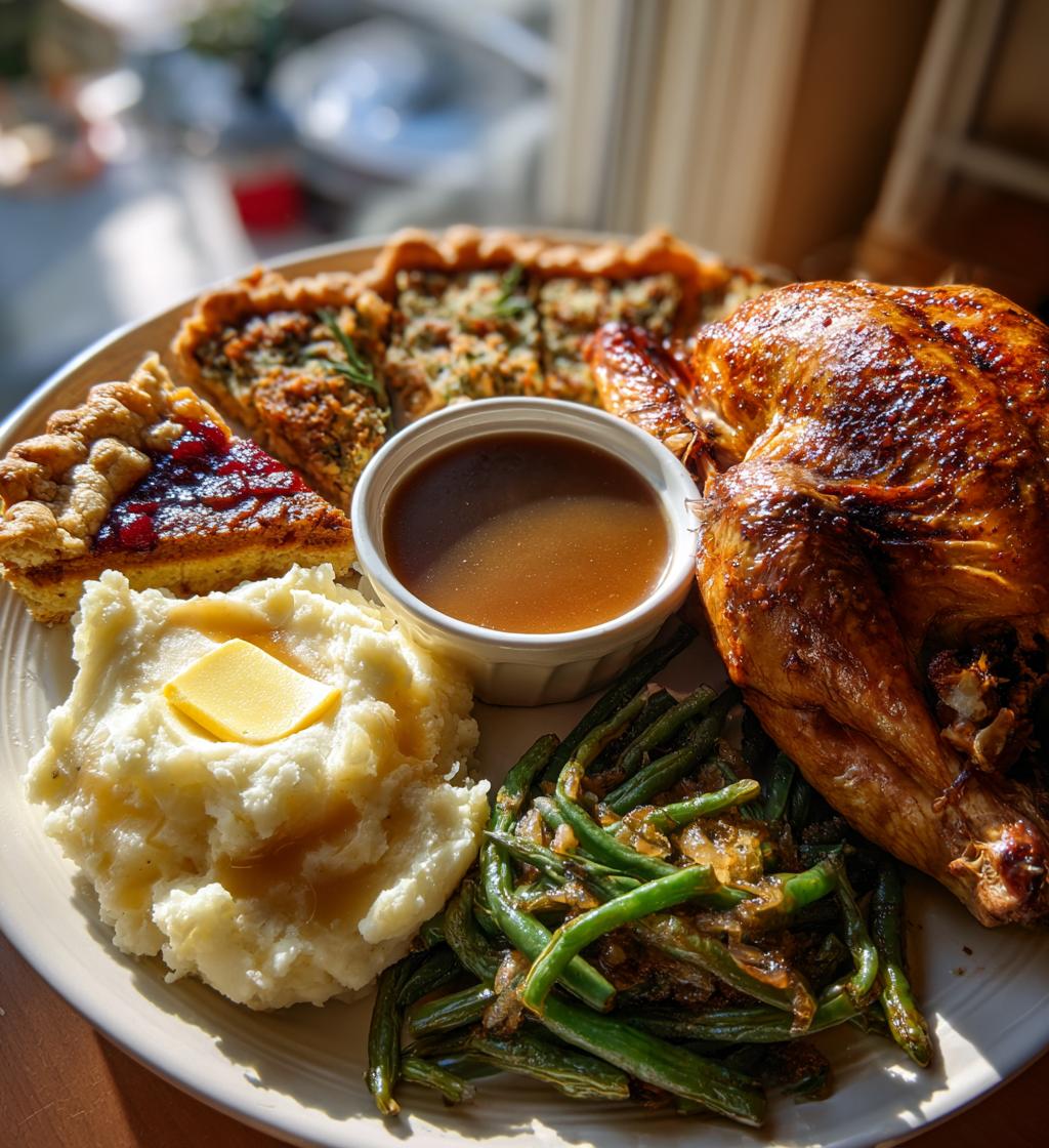 thanksgiving dinner menu
