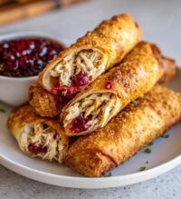 thanksgiving egg rolls
