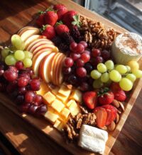 thanksgiving fruit charcuterie board