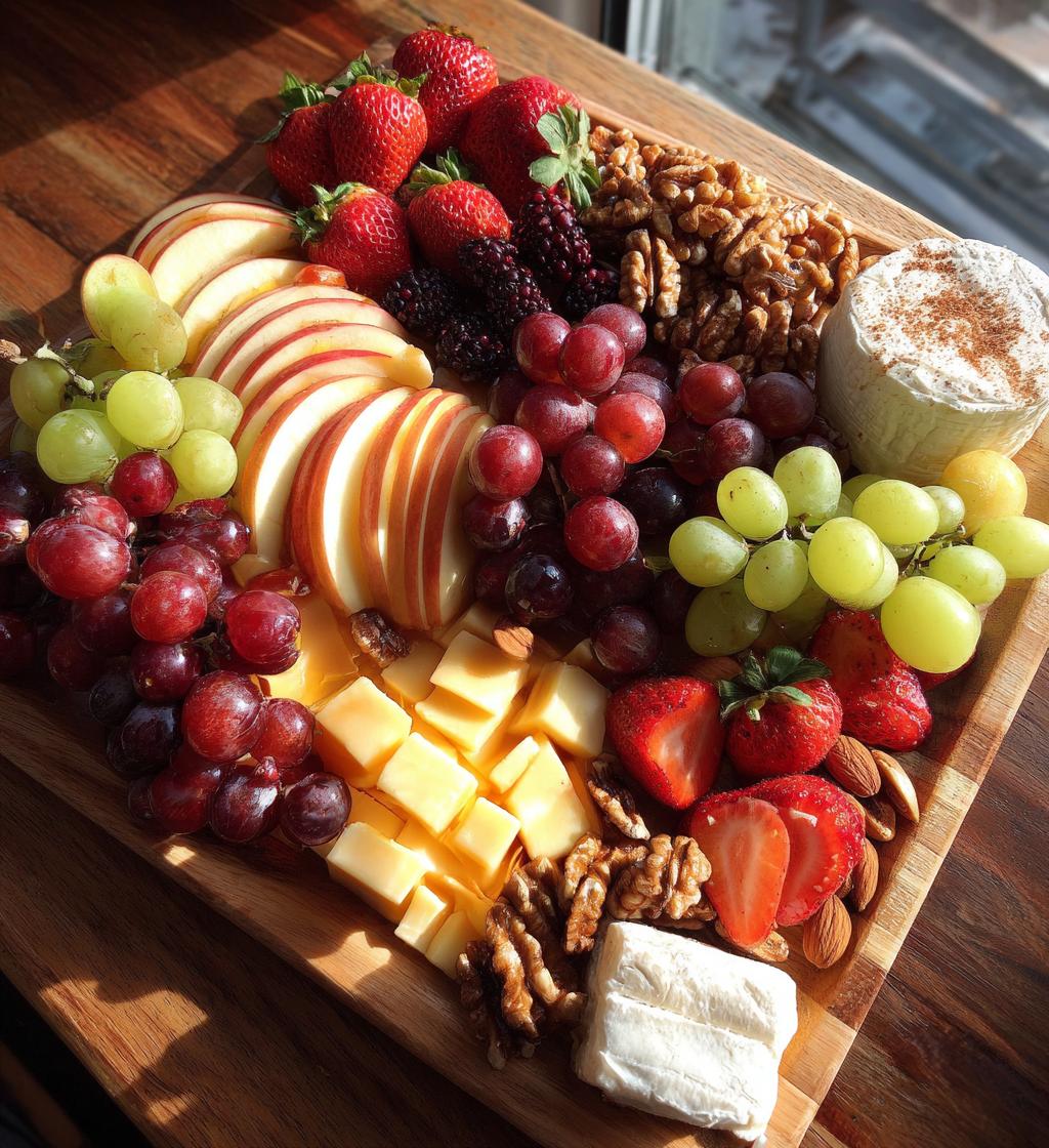 thanksgiving fruit charcuterie board