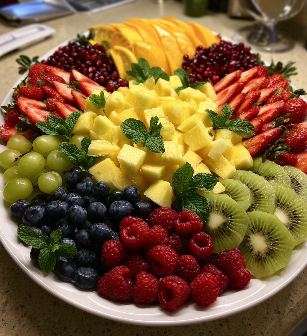 thanksgiving fruit platter