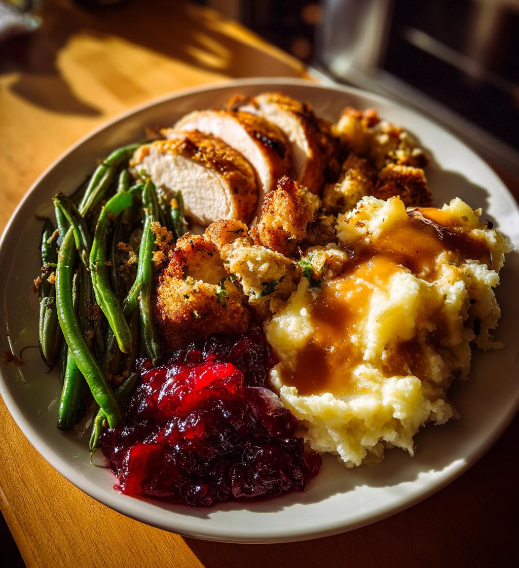 thanksgiving meal for two