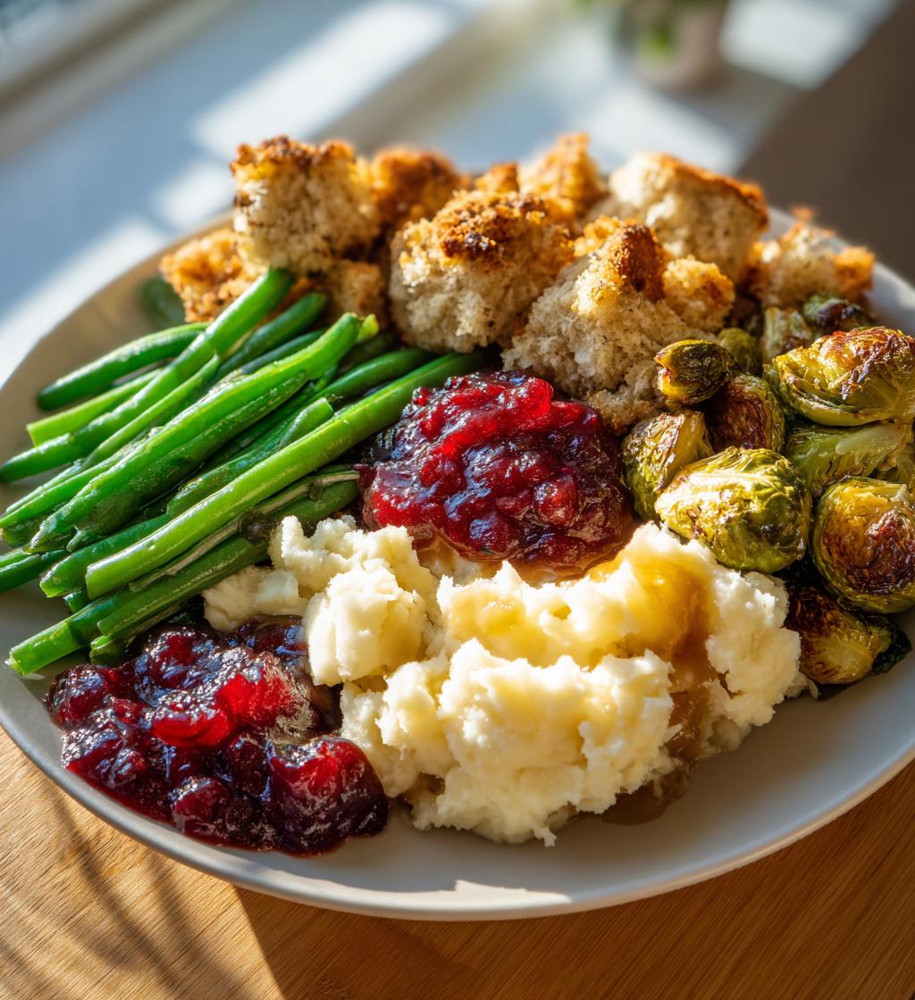 thanksgiving meal ideas side dishes