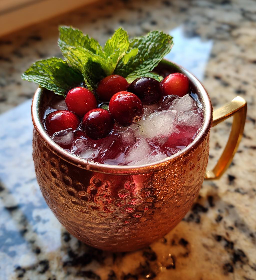 thanksgiving mule drinks