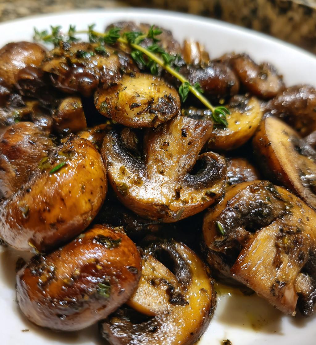 thanksgiving mushrooms side